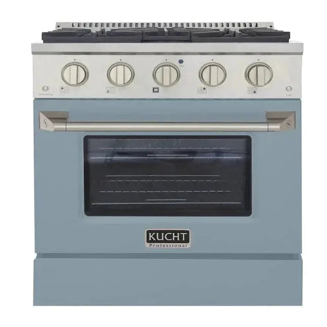 Kucht 30” Pro-Style Kitchen Dual Fuel Range - KDF302-LB by Farmhouse Kitchen and Bath