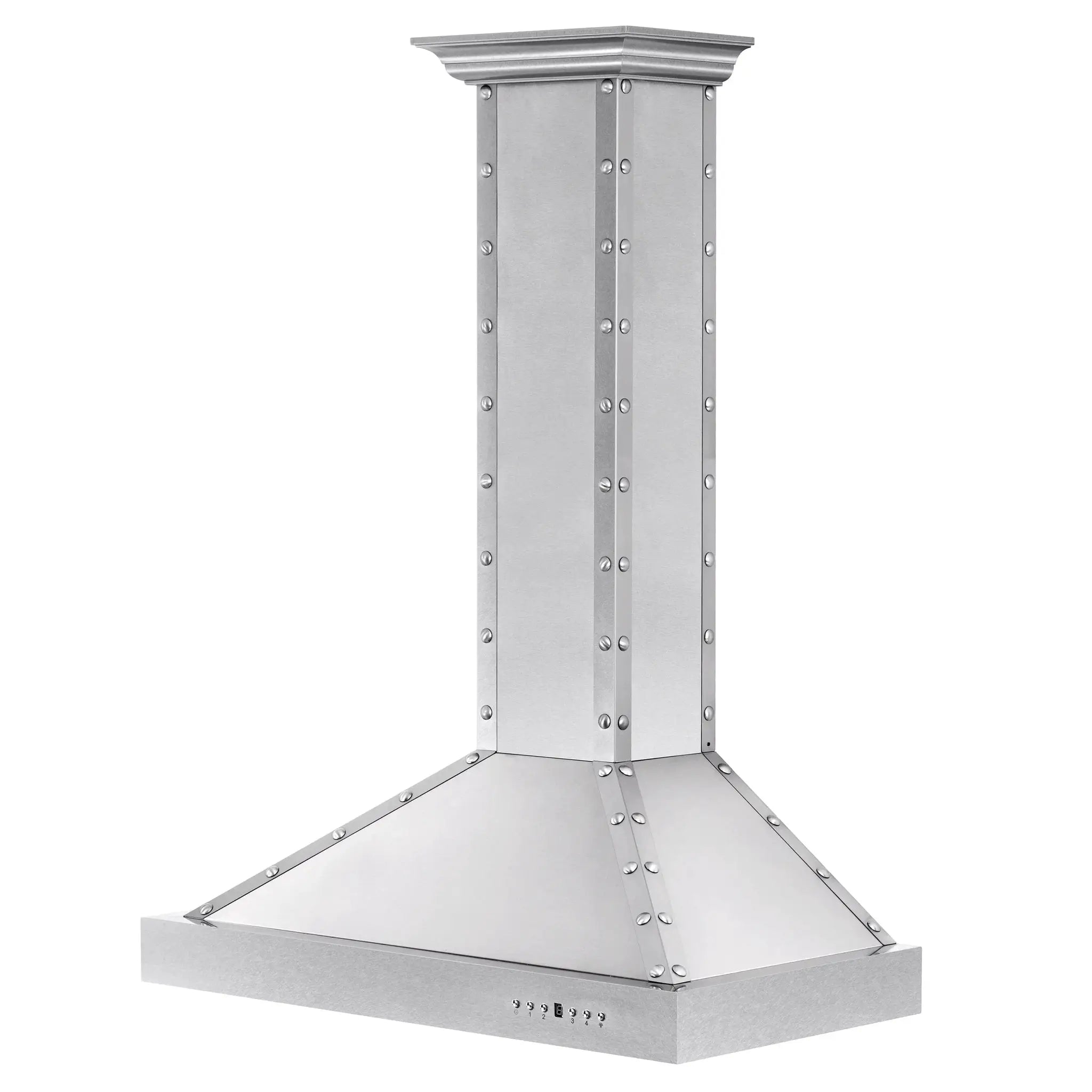 ZLINE 36" Designer Series Stainless Island Range Hood, KB2i-4SSXS-36 by Farmhouse Kitchen and Bath