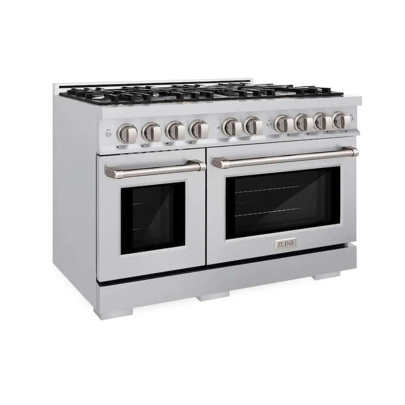 ZLINE 48" Select Gas Range Convection Gas Oven Stainless Steel HGR48 by Farmhouse Kitchen and Bath