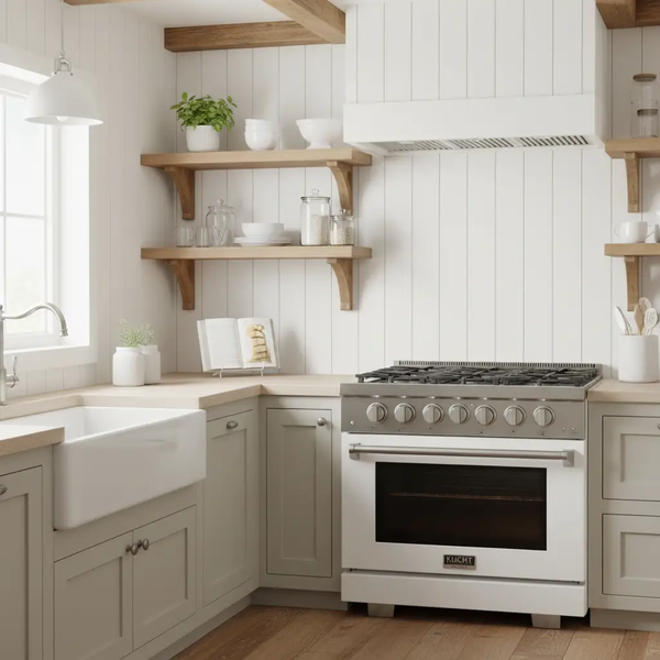 Kucht 36" Freestanding Professional Gas Range KFX3600X-W