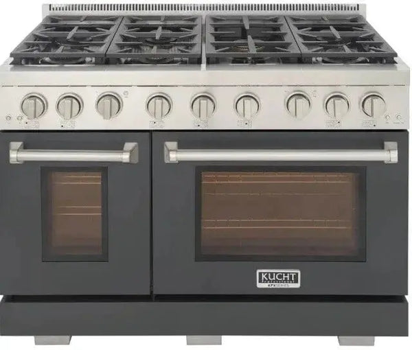 Kucht 48" Freestanding Professional Gas Range KFX4800X-GY, photo 2 of 5