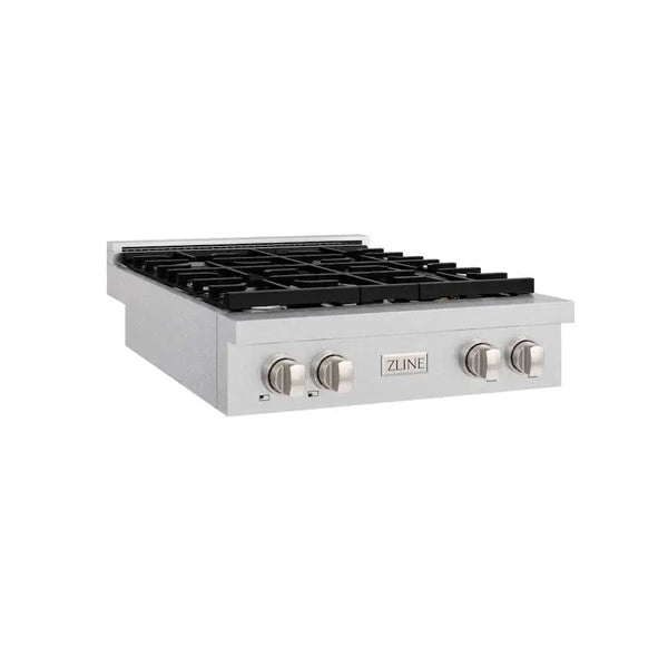 ZLINE 30" Paramount Gas Rangetop DuraSnow® Stainless Steel SRTS-30