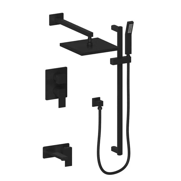 ZLINE Bliss Shower System Oversized Shower Head, BLS-SHS16-MB