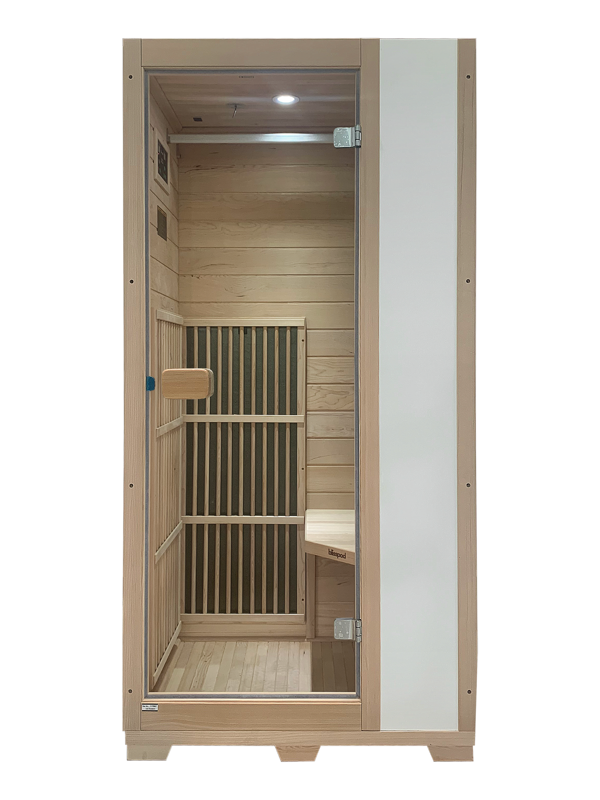 Blisspod | Vienna | Far Infrared Sauna | Canadian Hemlock Wood | Low EMF | 1 Person, photo 7 of 37