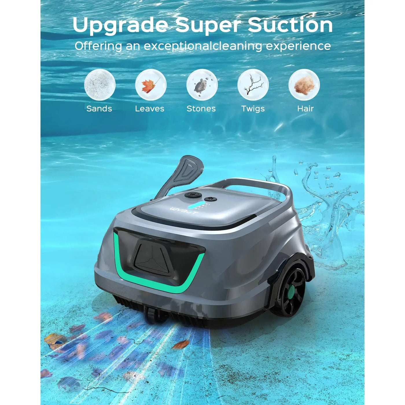 (2026 Upgrade) WYBOT A1 Cordless Robotic Pool Cleaner by WYBOT
