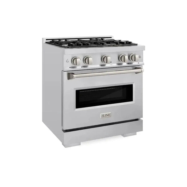 ZLINE 30"Classic Gas Range, Convection Gas Oven, Stainless Steel, CGR30