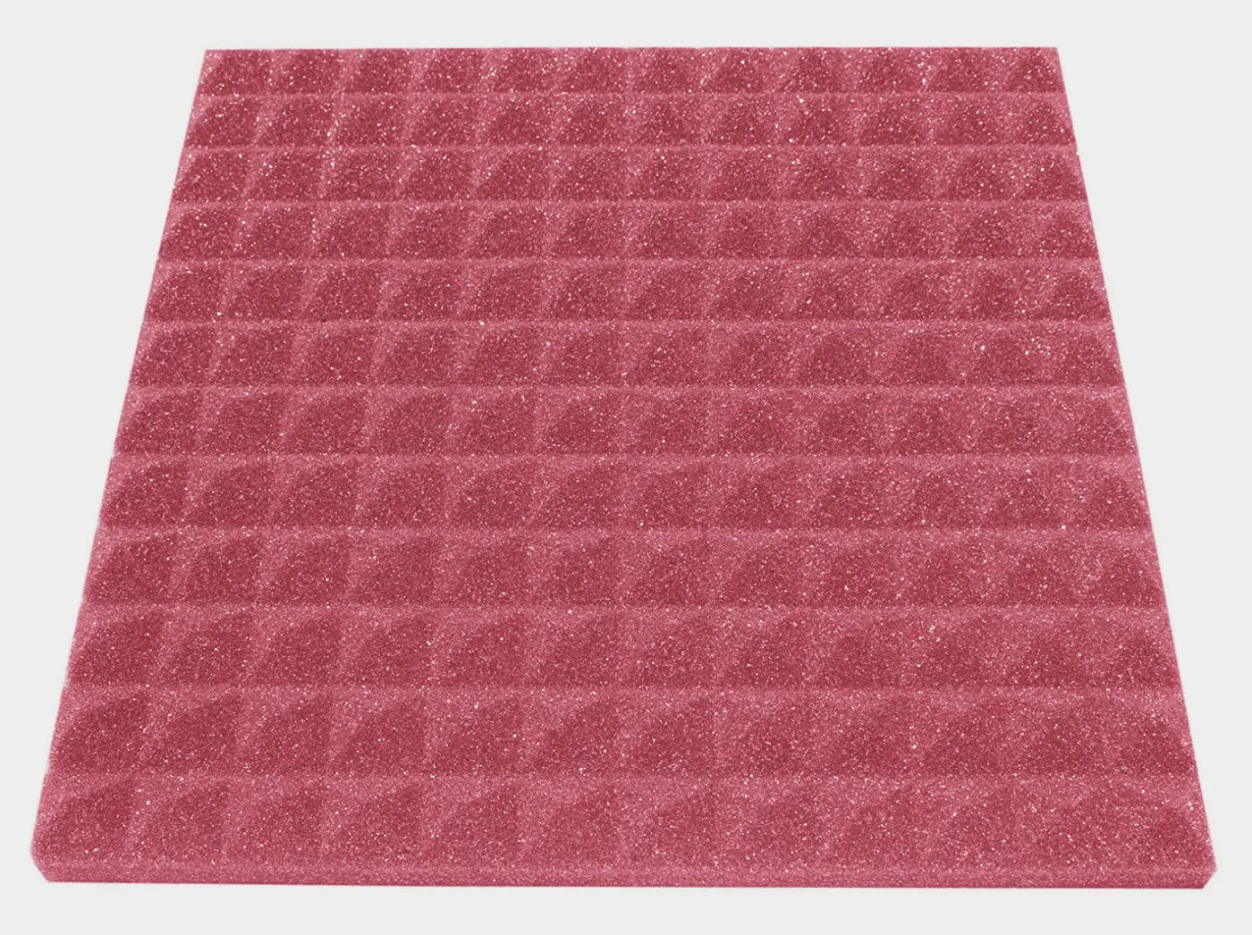 1 Inch Acoustic Foam Pyramid Style Panels - 13 Color Options by SoundAssured