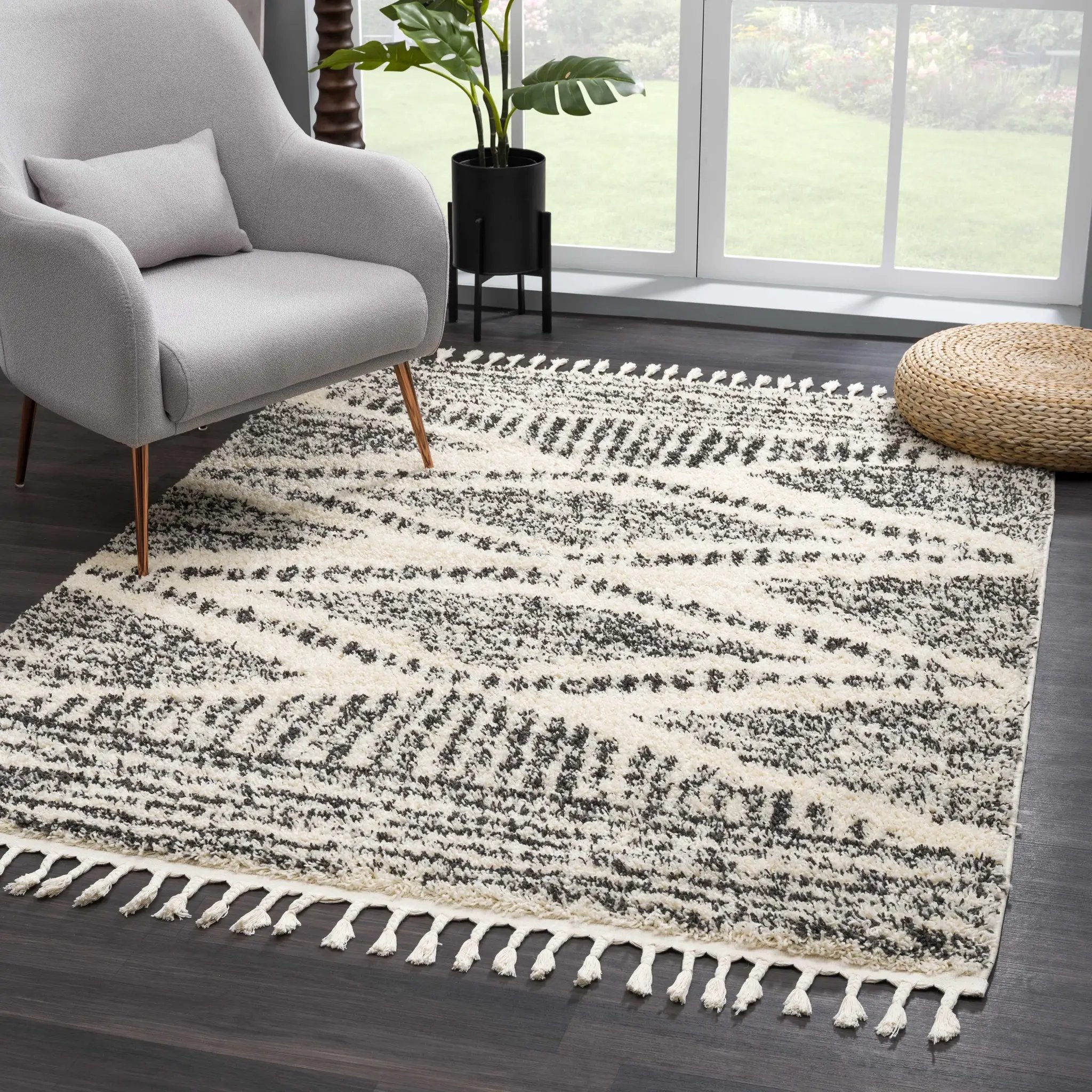 Fishhook Berber Shag Rug by Boutique Rugs