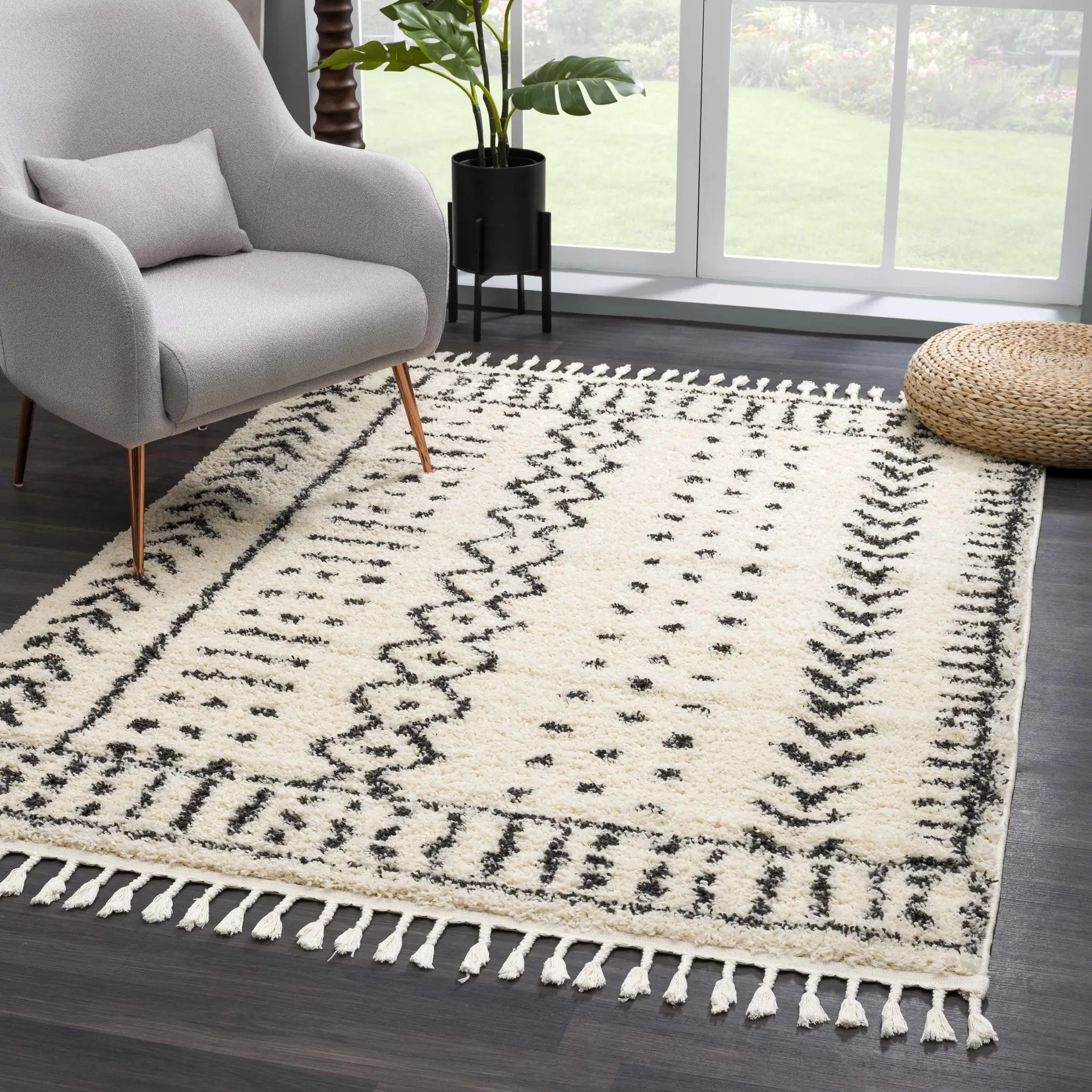 Hauppauge Berber Shag Carpet - Clearance by Boutique Rugs