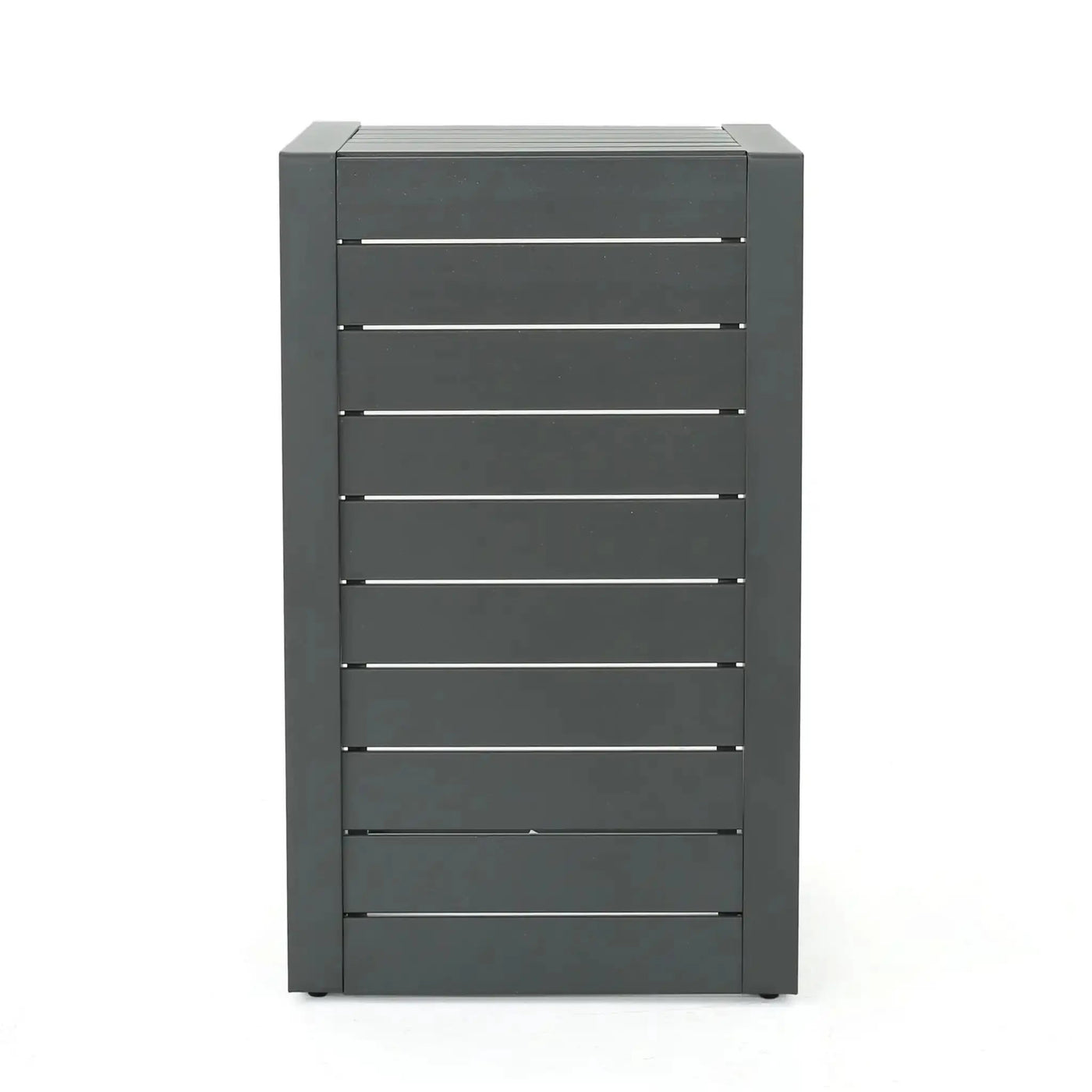 Aluminum Outdoor C-Shaped Side Table for Patio by HouseOfZazla