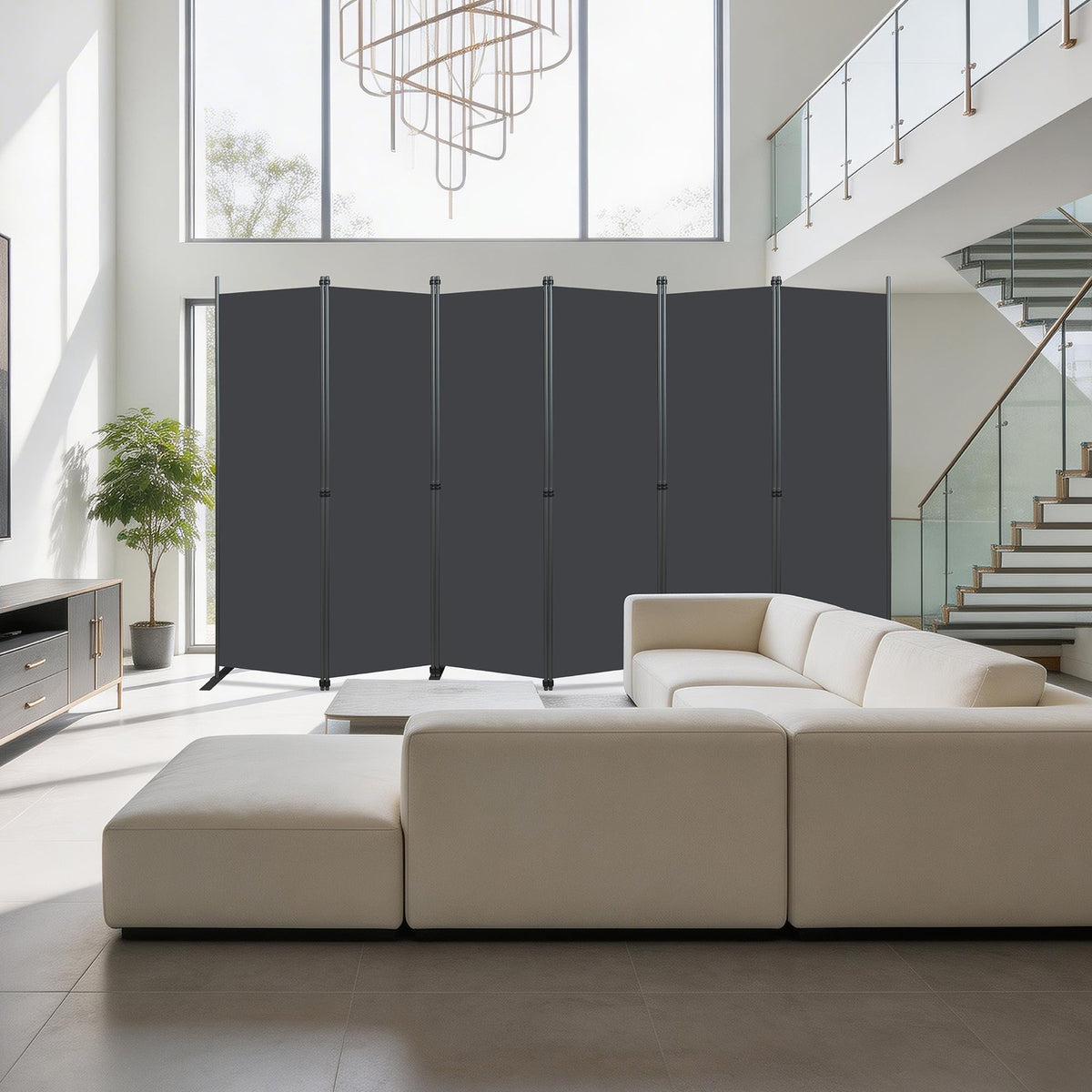 Room Divider 6-Panel - 120" W × 71" H, photo 9 of 9