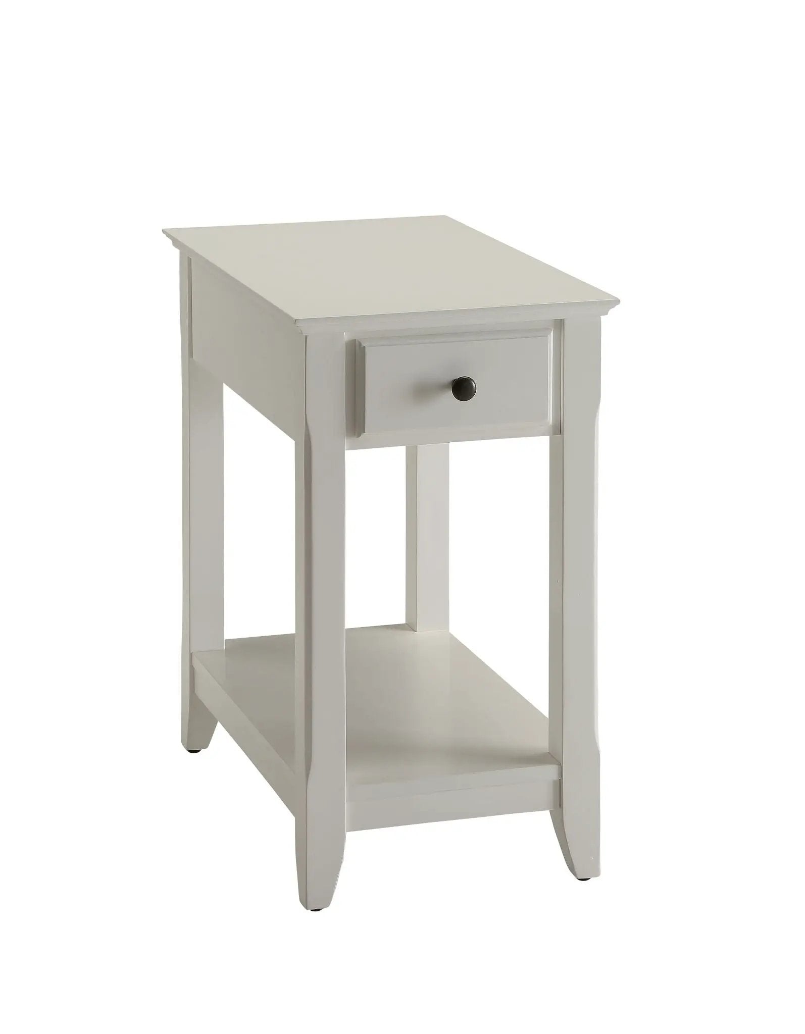 Bertie - Accent Table - White by HouseOfZazla
