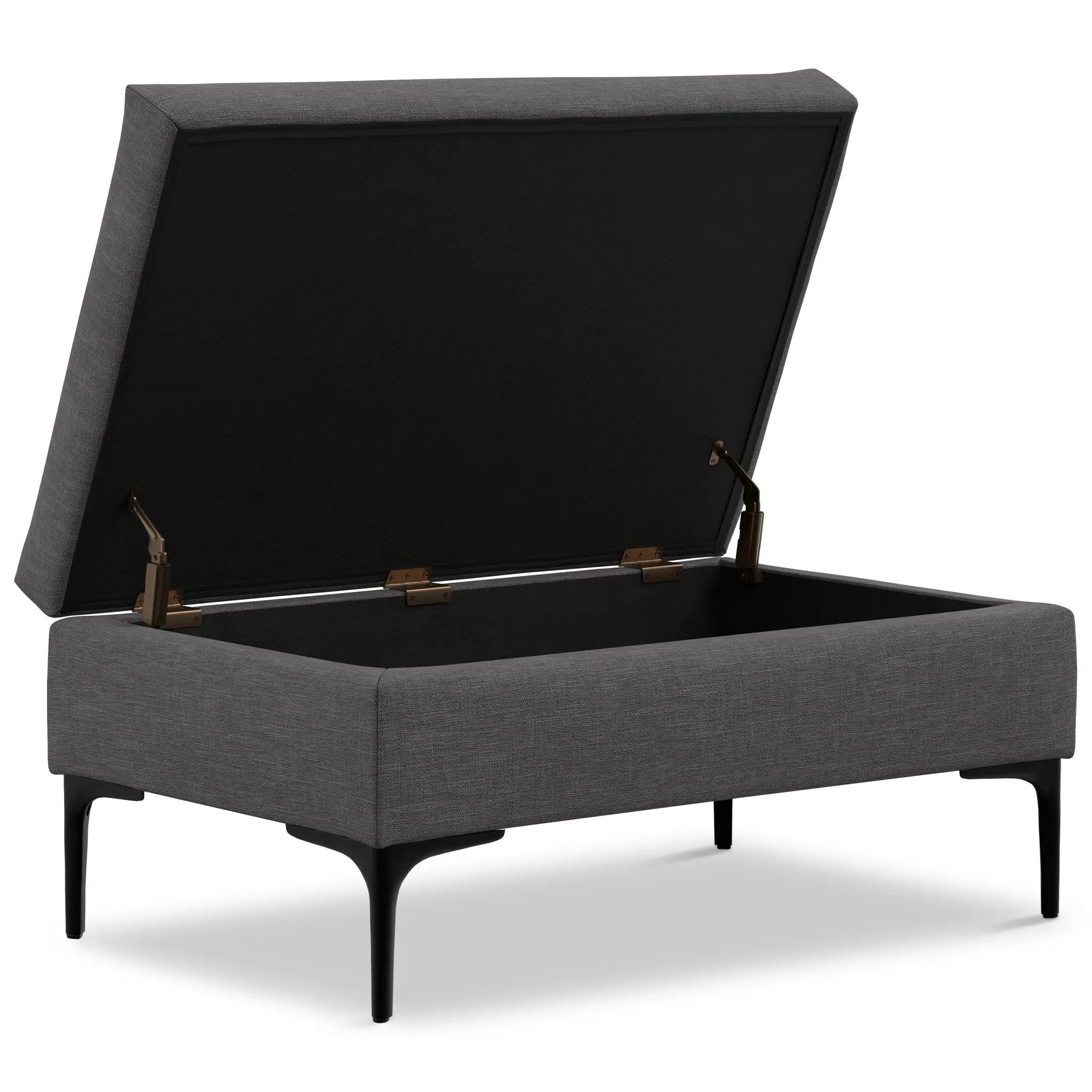 Rebecca - Multifunctional Coffee Table Storage Ottoman With Lift Up Lid by HouseOfZazla