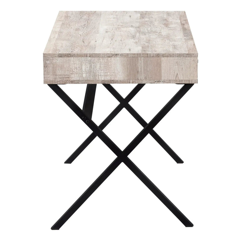 Computer Desk For Home Office, Laptop, Storage Drawers, Glossy Contemporary & Modern by Unique Piece Furniture