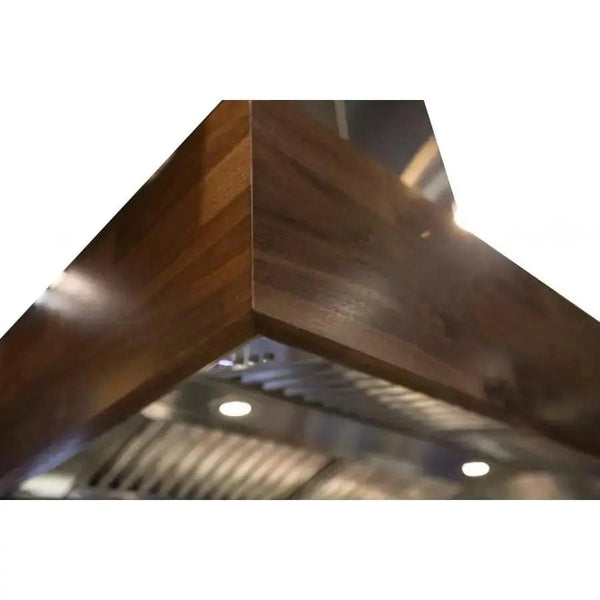 ZLINE 48" Wooden Wall Mount Range Hood Butcher Block, 681W-48, photo 2 of 10