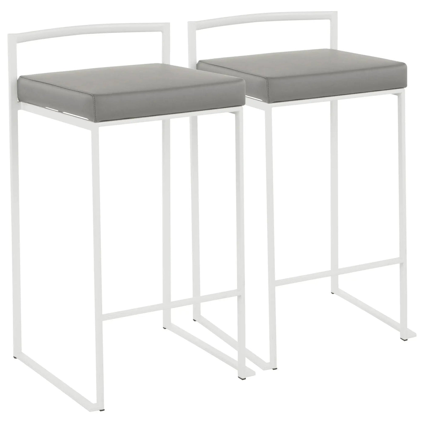 Fuji - Simple Elegance, Contemporary Stackable Counter Stool by HouseOfZazla