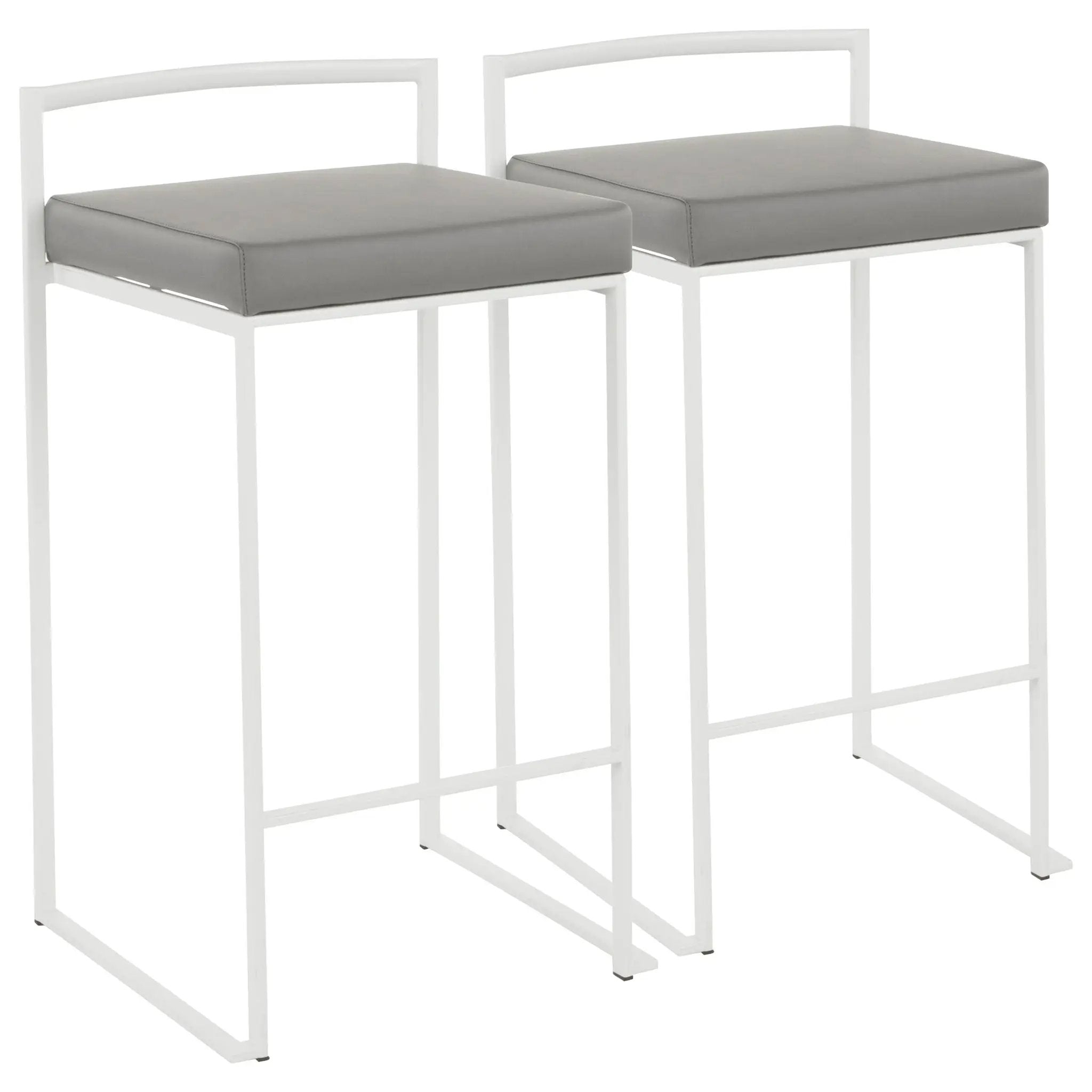 Fuji - Simple Elegance, Contemporary Stackable Counter Stool by Unique Piece Furniture