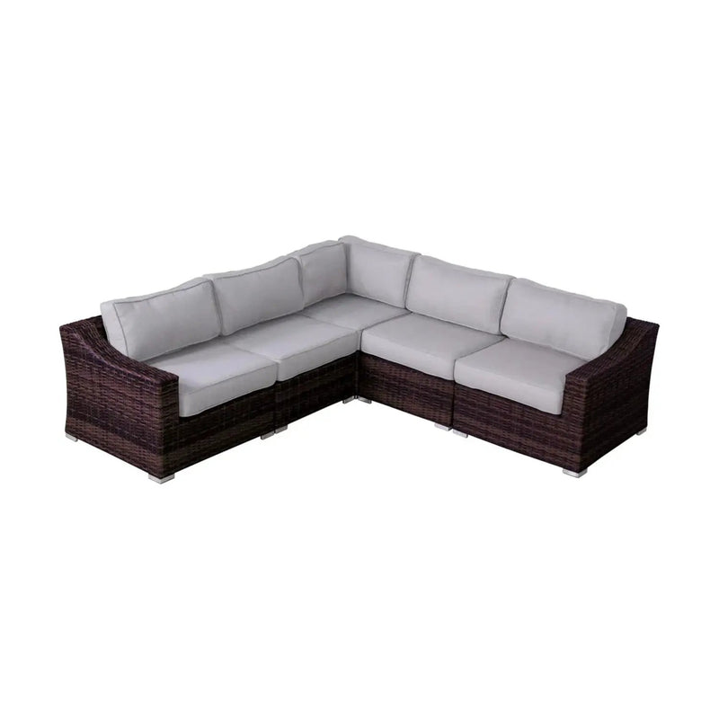 Outdoor Wicker Sofa Seating Group With Cushions by Unique Piece Furniture