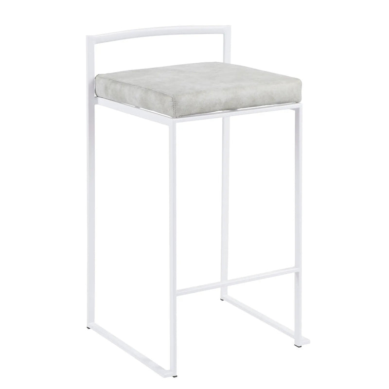 Fuji - Simple Elegance, Contemporary Stackable Counter Stool by Unique Piece Furniture