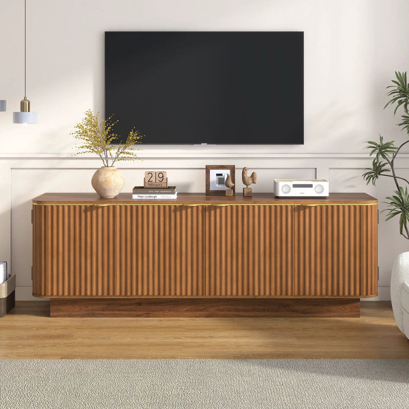 Vibe Haus Mid-Century Modern TV Stand for 70 Inch TV by HouseOfZazla