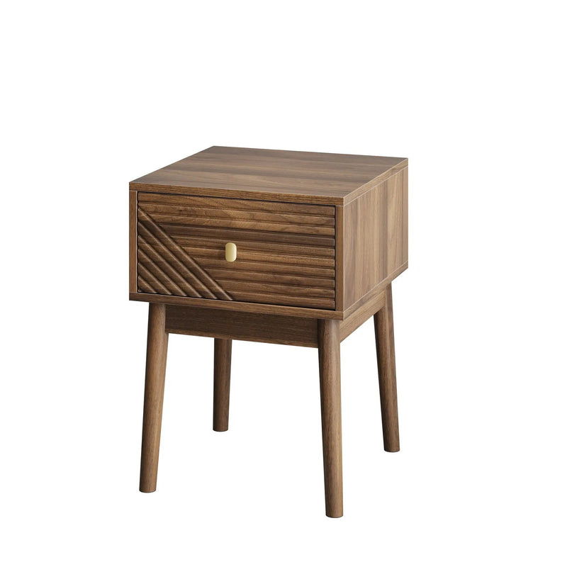 Medieval - Bedside Table - Walnut by Unique Piece Furniture