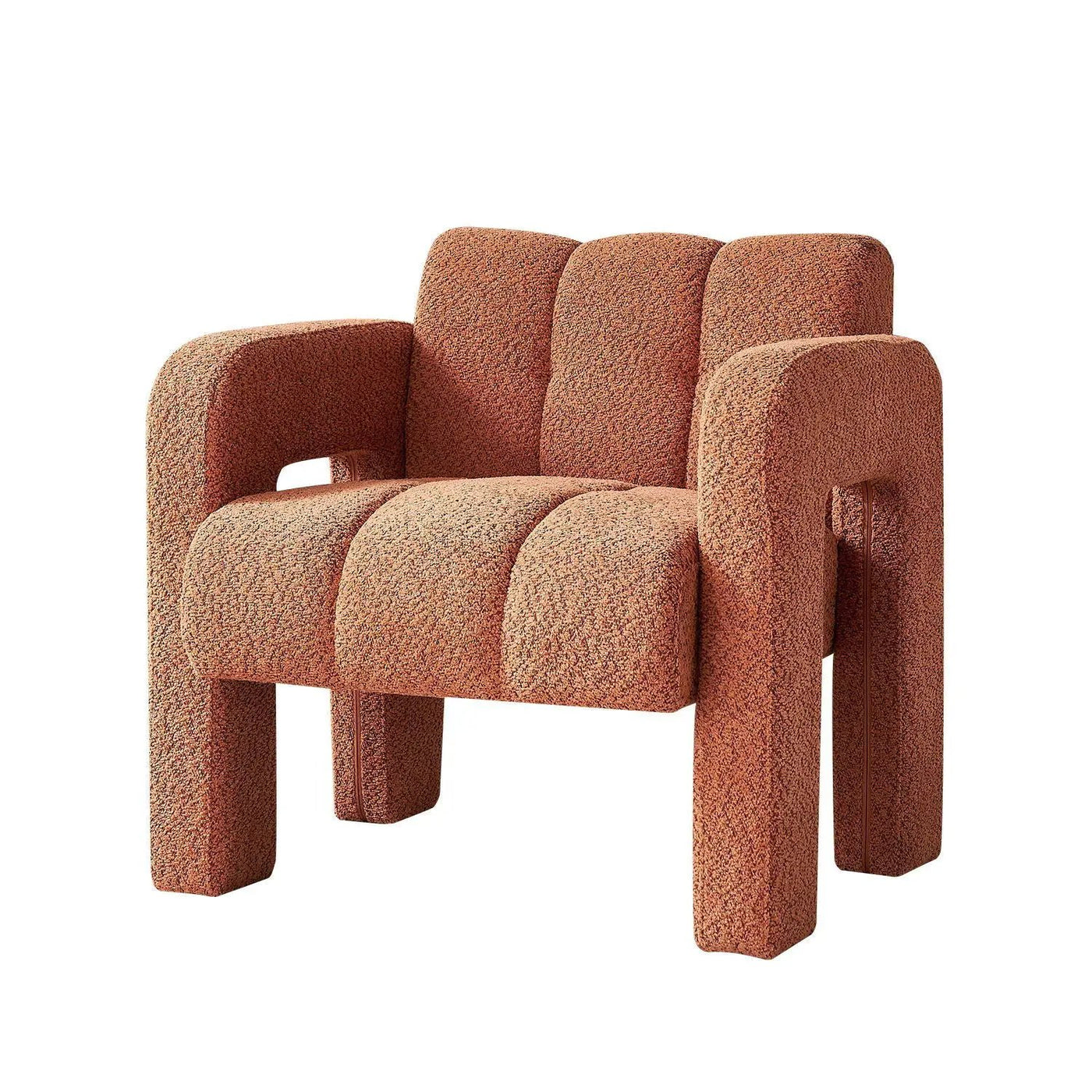 31.10" Boucle Upholstered Accent Chair by HouseOfZazla