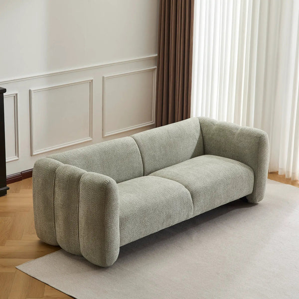 Tonson 83" 3-Seater Sofa with Wave Design, photo 2 of 10