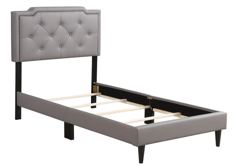 Button Tufted Bed Charming For Cozy Spaces by Unique Piece Furniture
