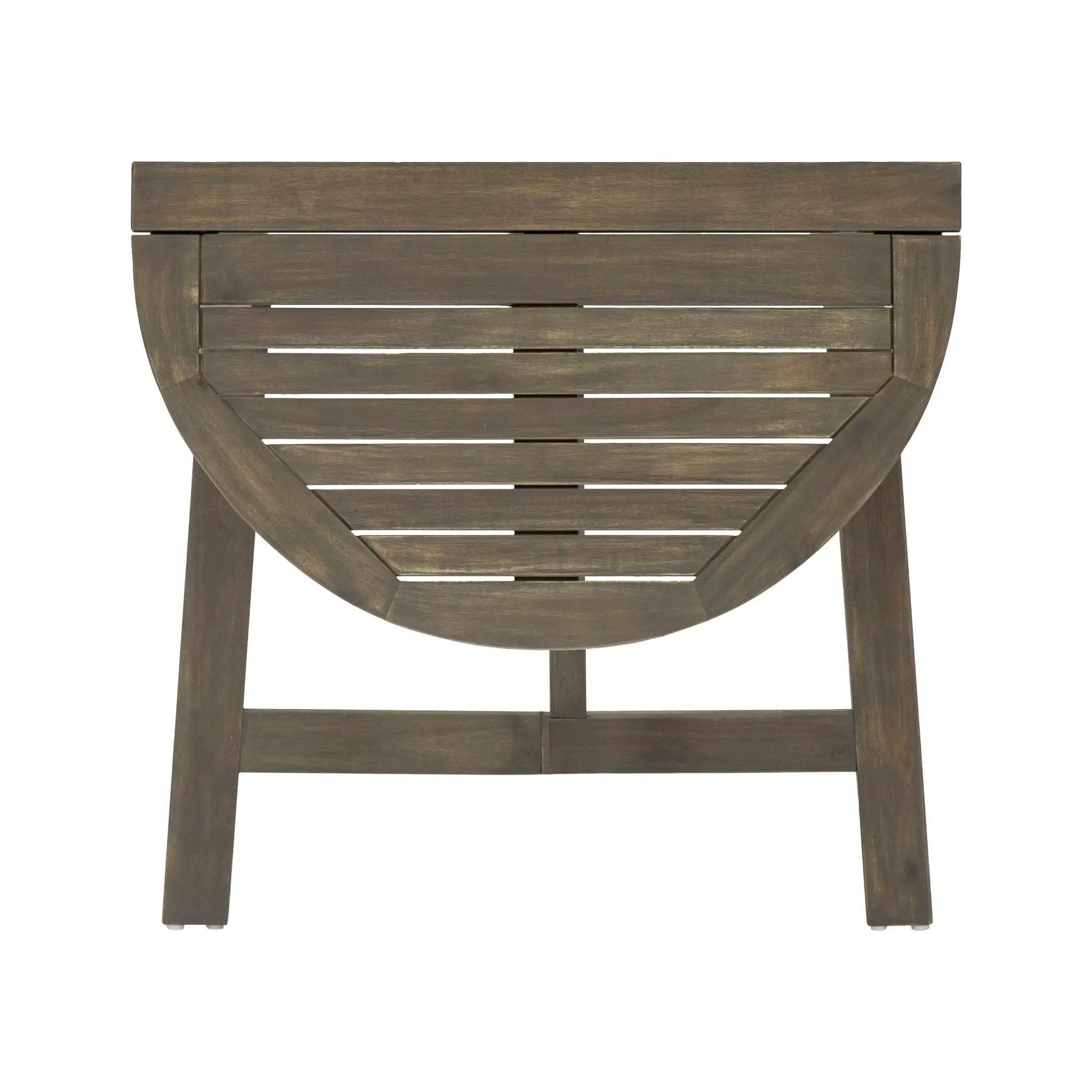 Outdoor 3 Piece Half Round Folding Bistro Set by HouseOfZazla