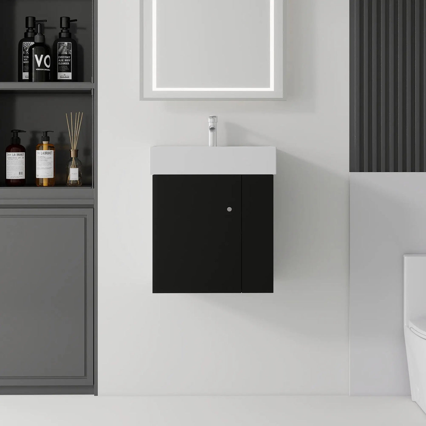 21.6 Inch Floating Bathroom Vanity with Sink by HouseOfZazla