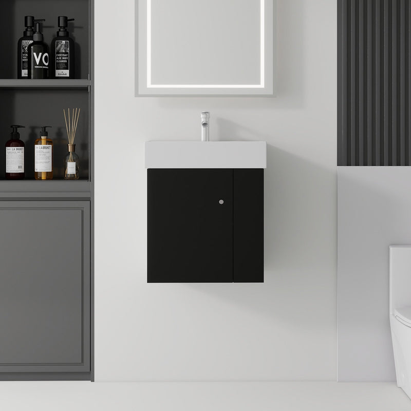 21.6 Inch Floating Bathroom Vanity with Sink by HouseOfZazla