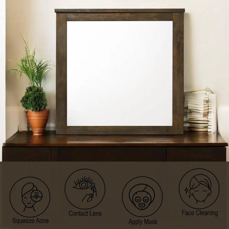 Merrilee - Mirror - Oak by Unique Piece Furniture