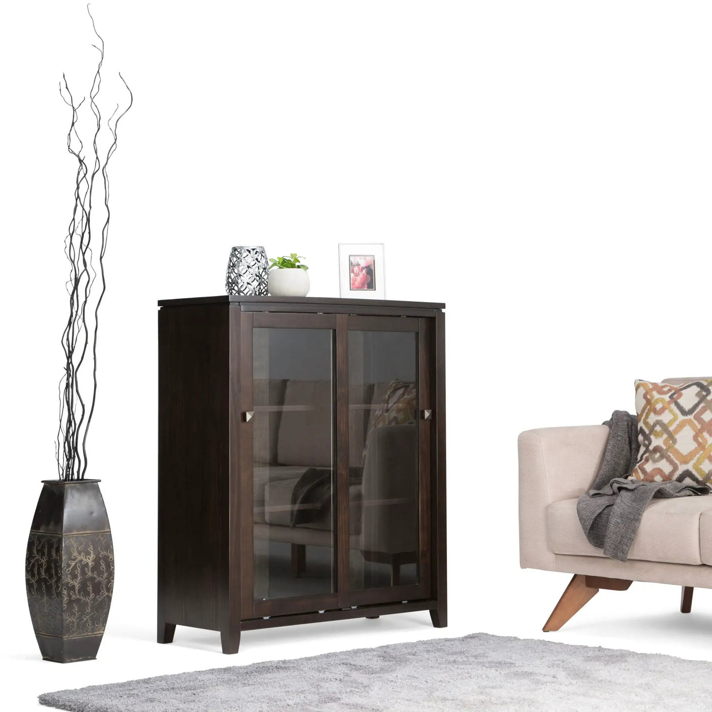Cosmopolitan - Handcrafted Medium Storage Cabinet by HouseOfZazla