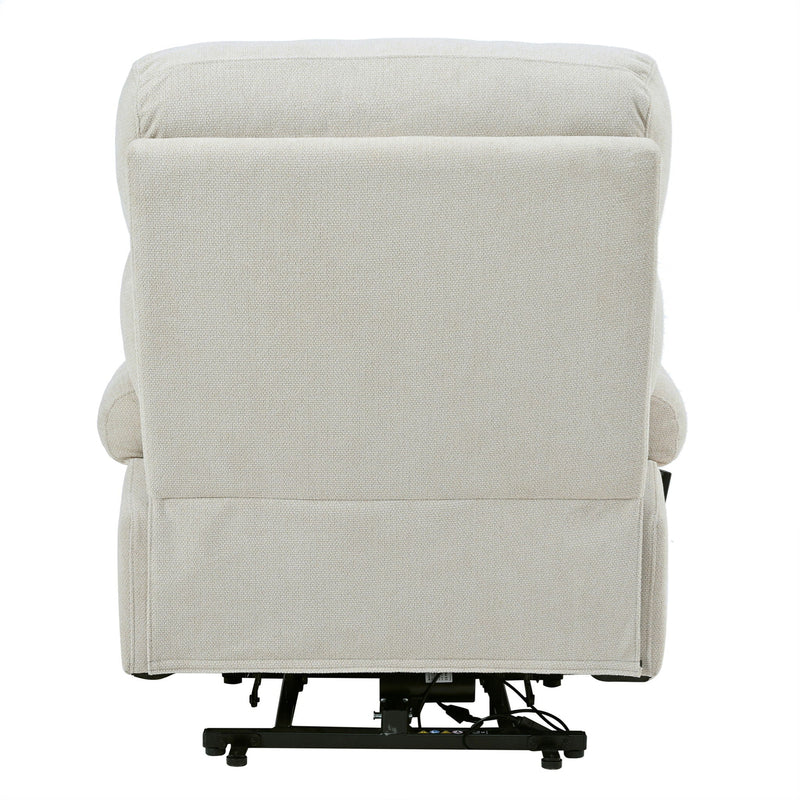Oversized Power Lift Recliner Chai With Remote Control, Side Pocket, Spacious Seat by HouseOfZazla