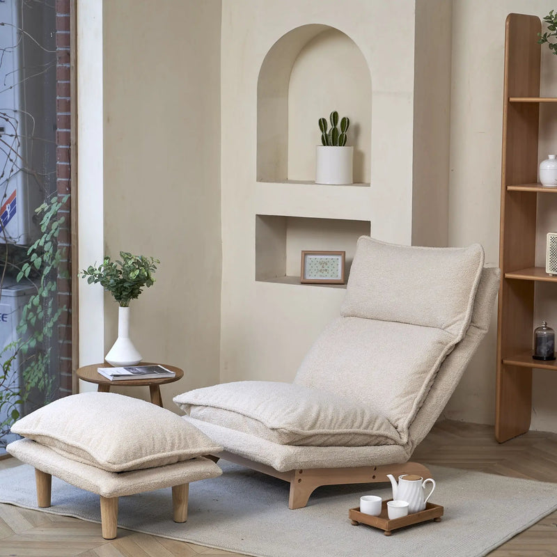 Single Lazy Sofa Chair Leisure Foldable Reclining Chair by Unique Piece Furniture