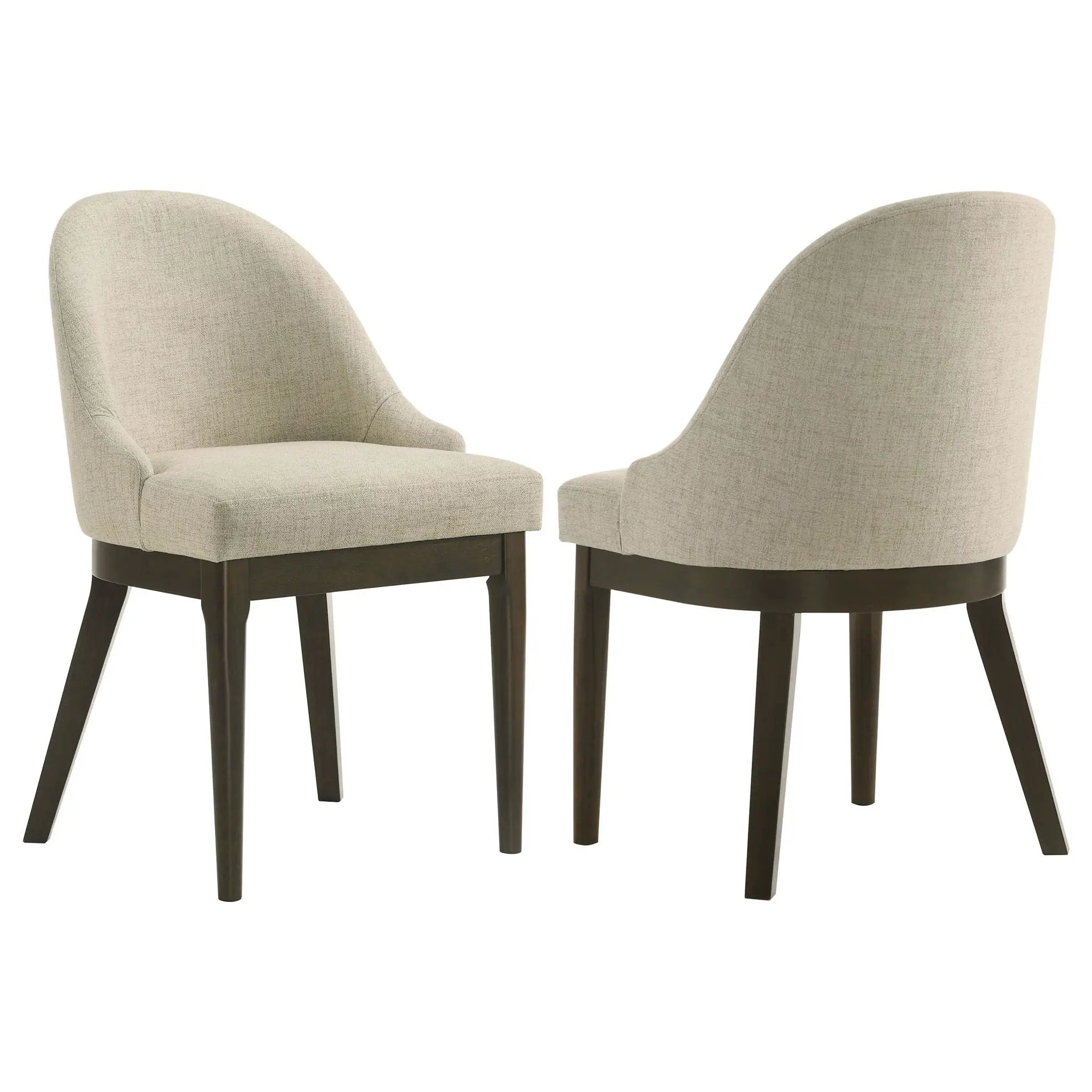 Blakely - Upholstered Dining Side Chair (Set of 2) - Beige by HouseOfZazla
