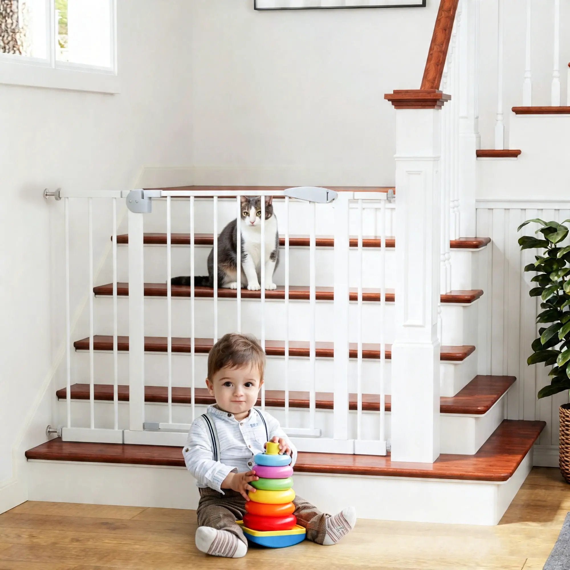 Baby Gate For Stairs And Doorways by HouseOfZazla