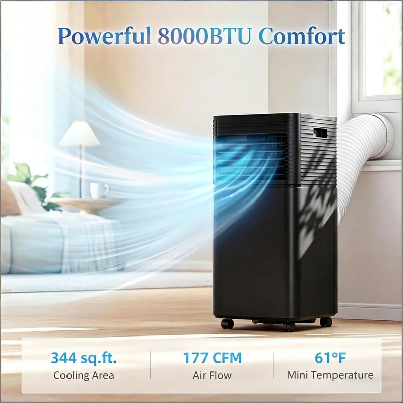 Mobile Air Conditioner with Wheels by HouseOfZazla