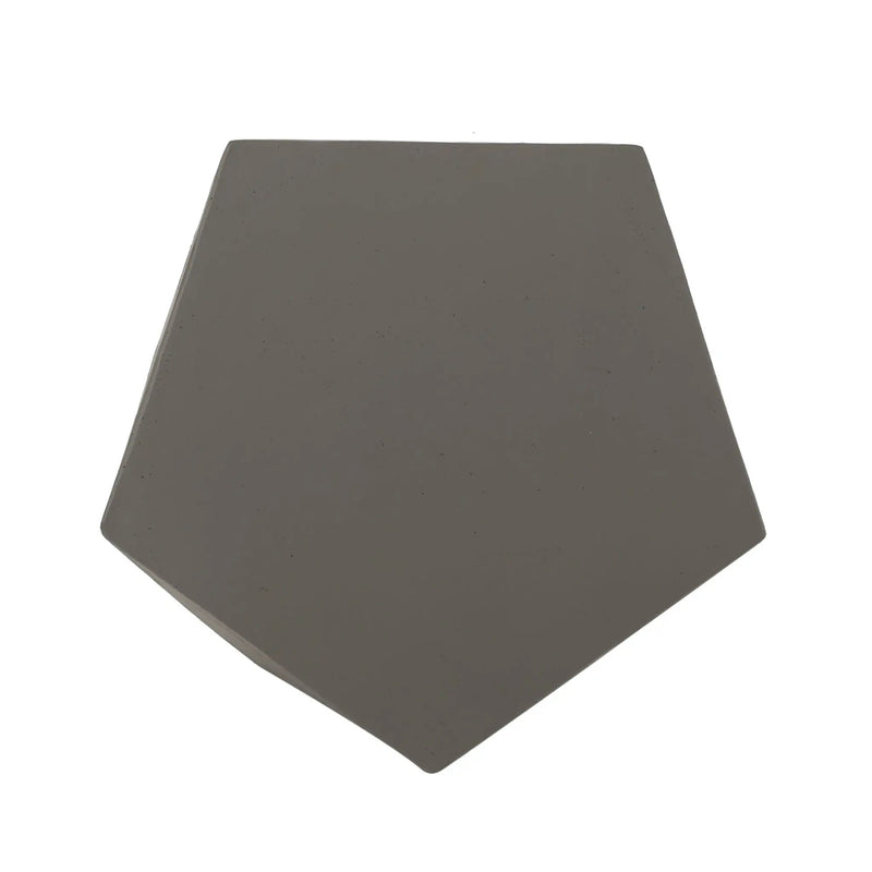 Side Table With Geometric Design by HouseOfZazla