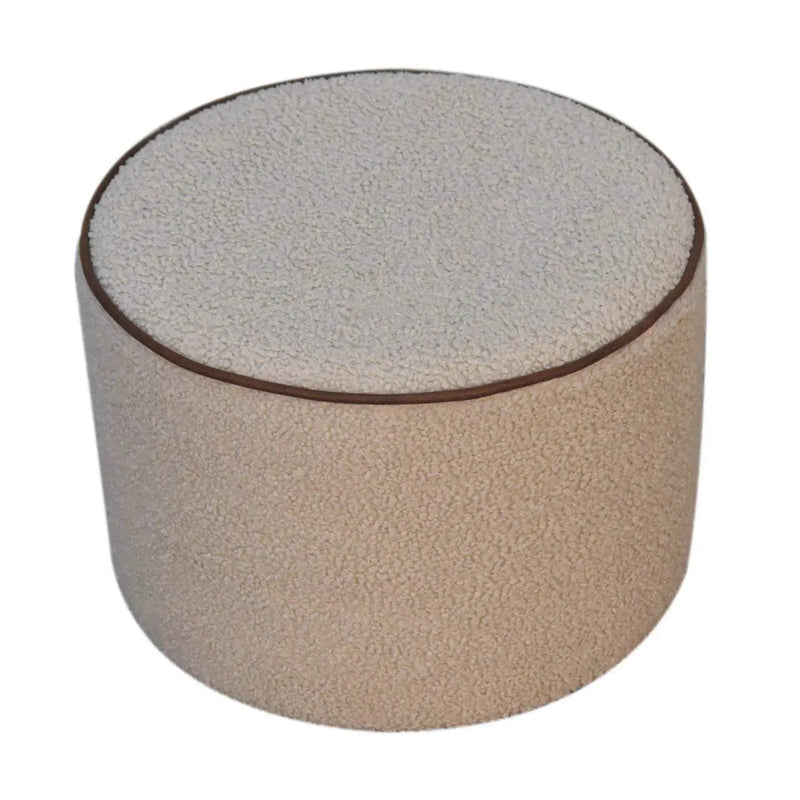 Serenity - Round Footstool by Unique Piece Furniture