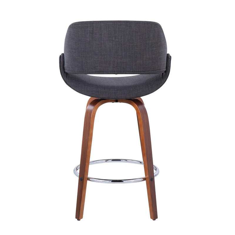 26" Mid-Century Modern Fixed-Height Counter Stool by HouseOfZazla