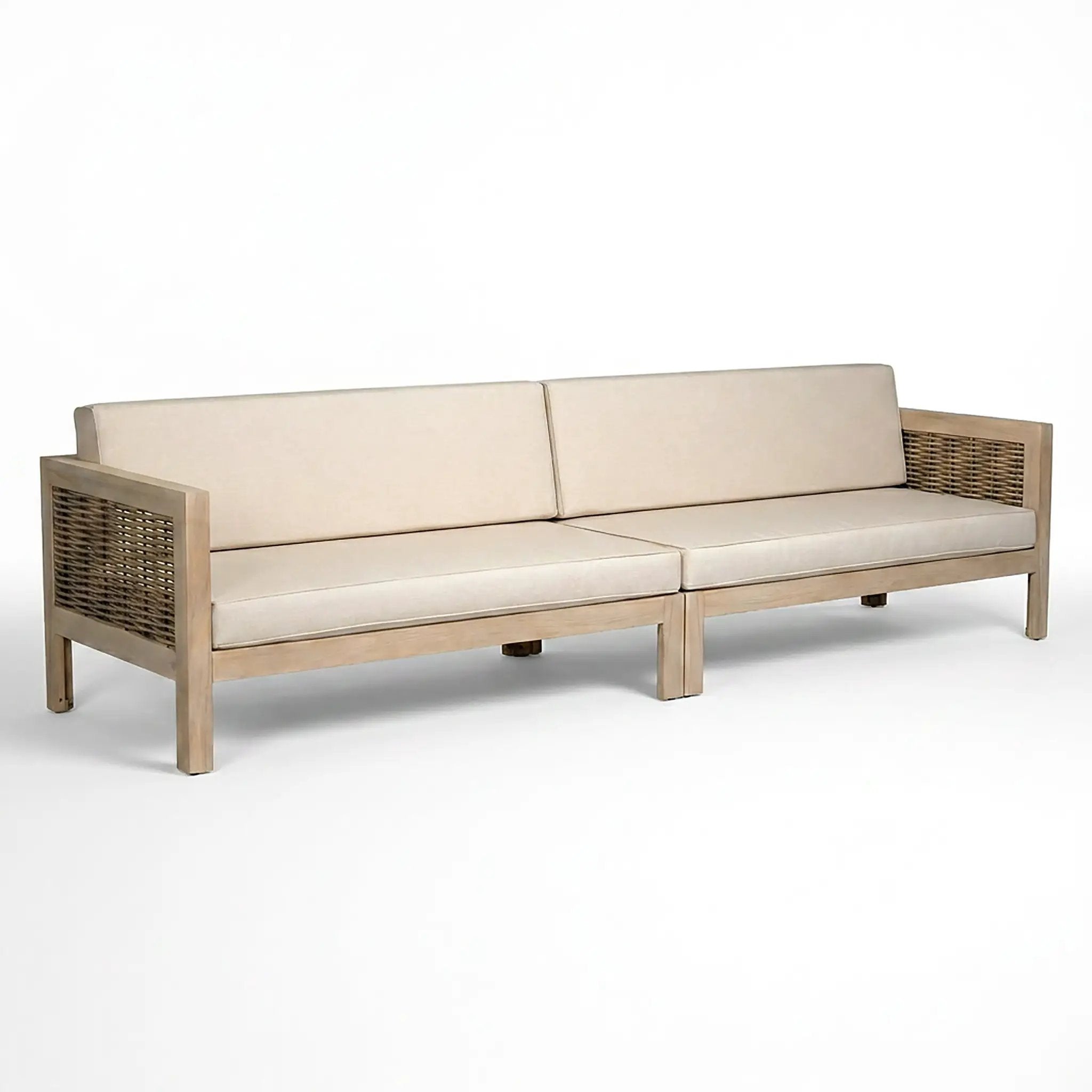 Emir Acacia 4 Seater Sofa Set by HouseOfZazla