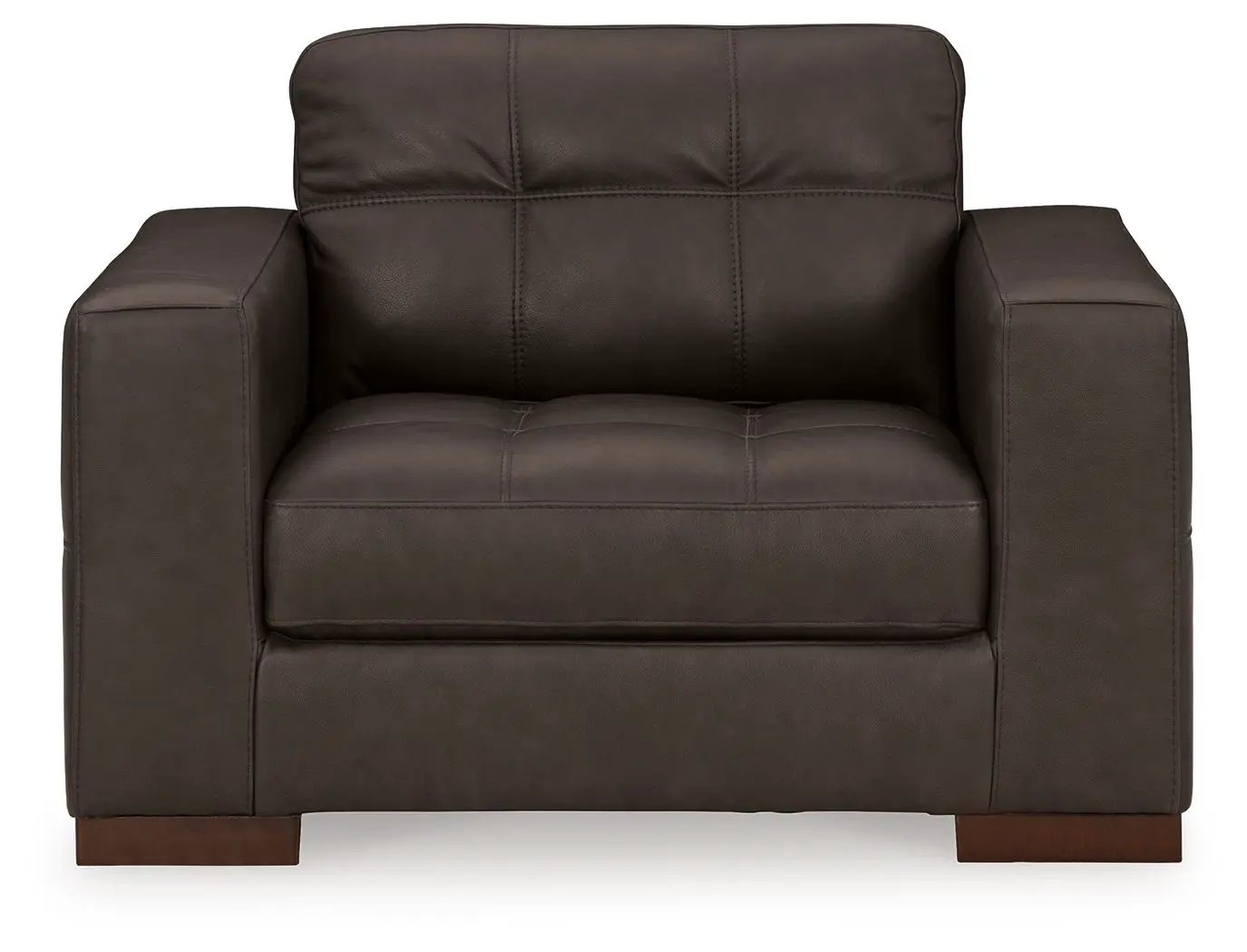 Luigi - Chair And A Half - Thunder by Unique Piece Furniture