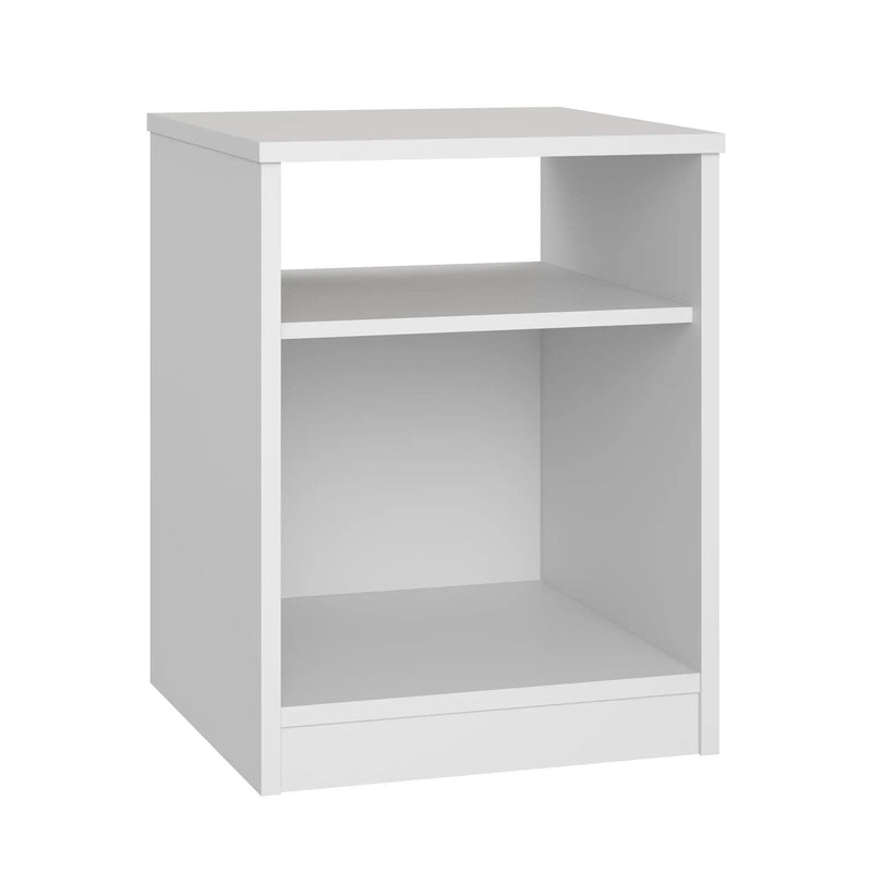 Open Shelf Nightstand - White by Unique Piece Furniture
