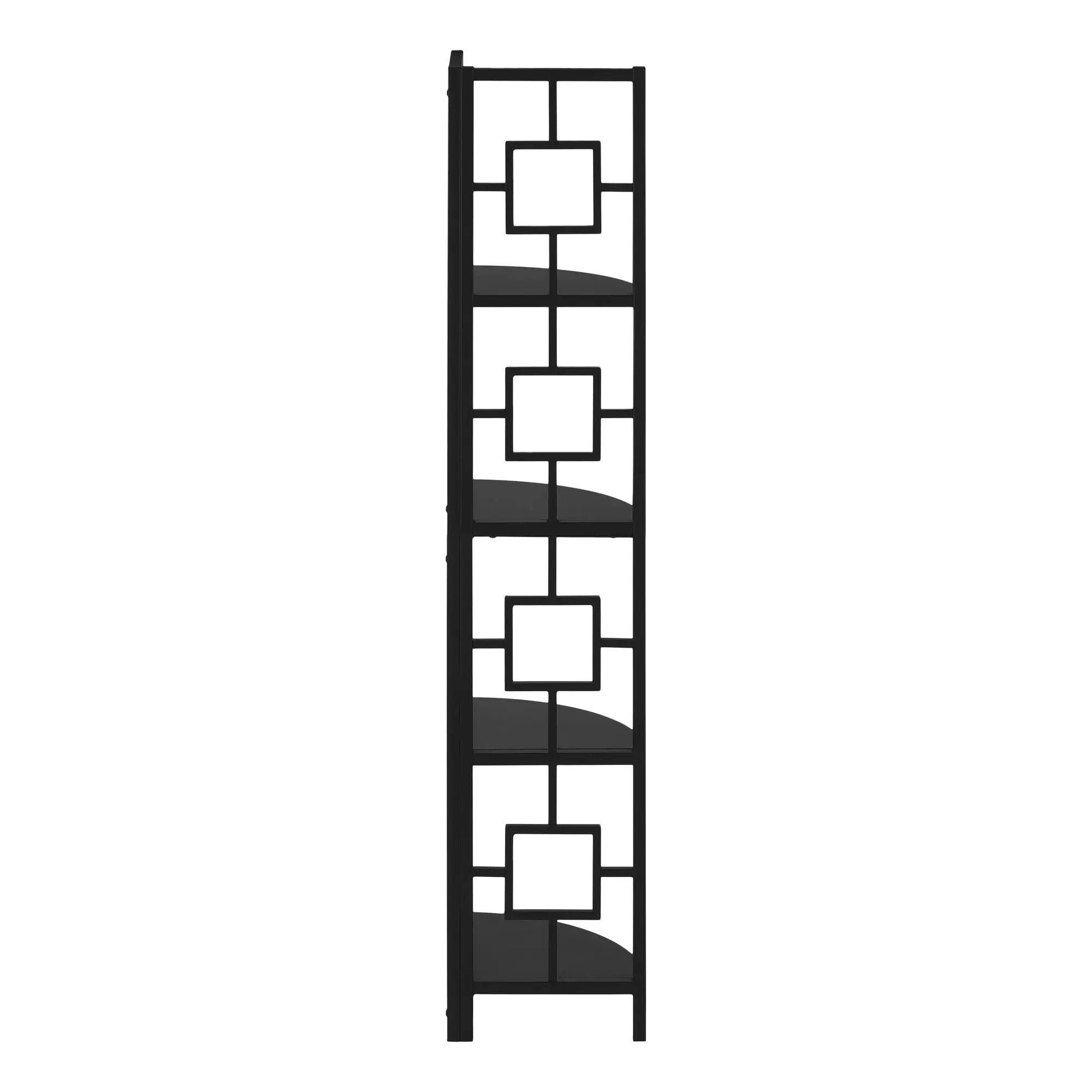 4 Tier Corner Bookshelf - Contemporary & Modern by HouseOfZazla