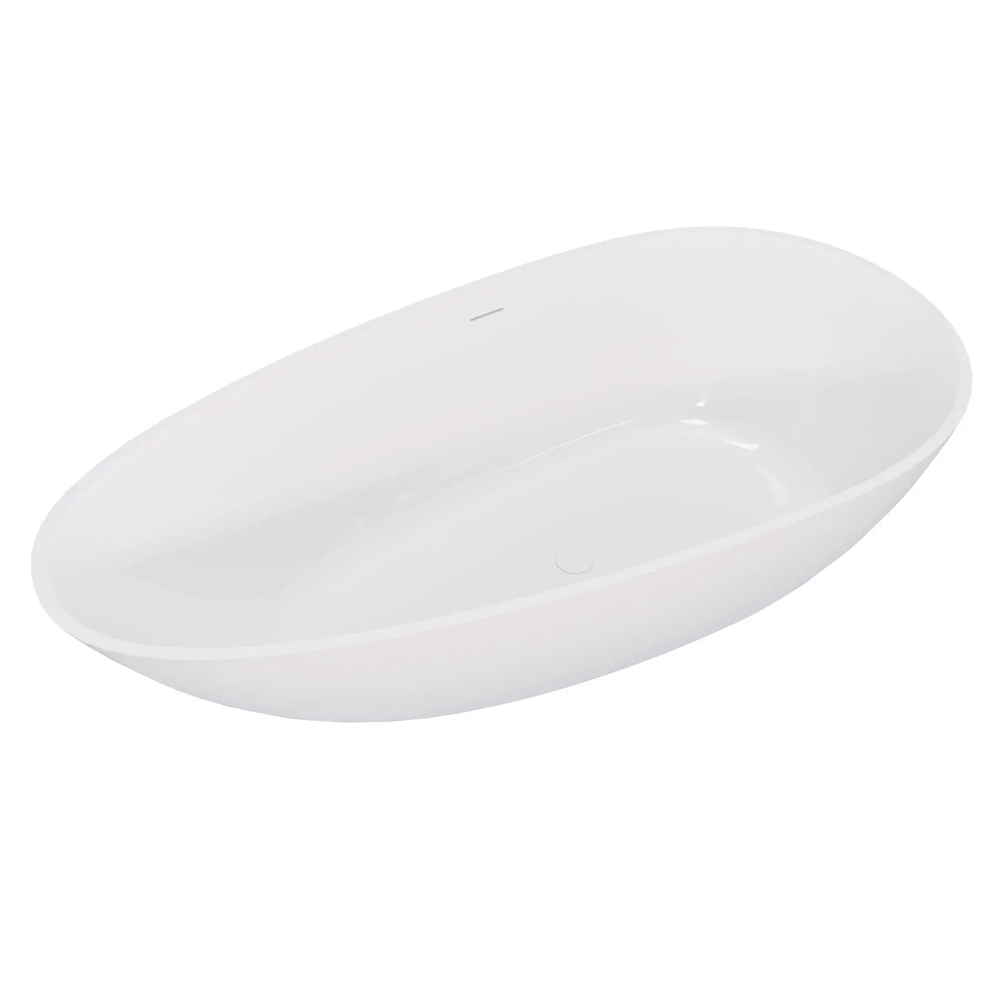 59" Freestanding Solid Surface Bathtub by HouseOfZazla