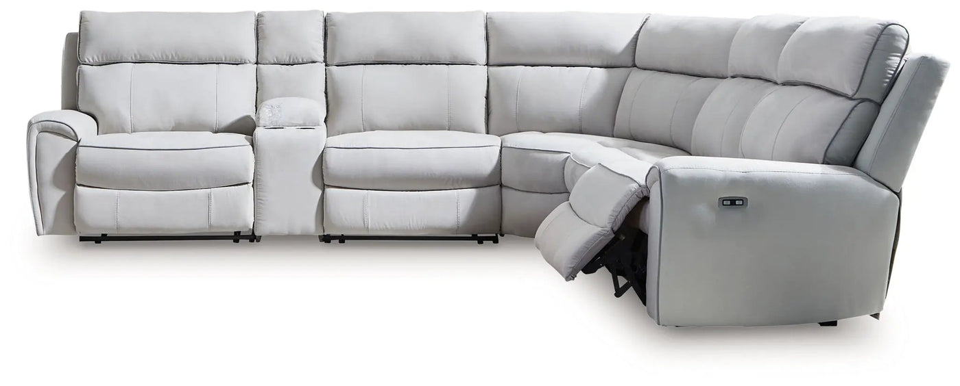 Social Pointe - Reclining Sectional by Unique Piece Furniture