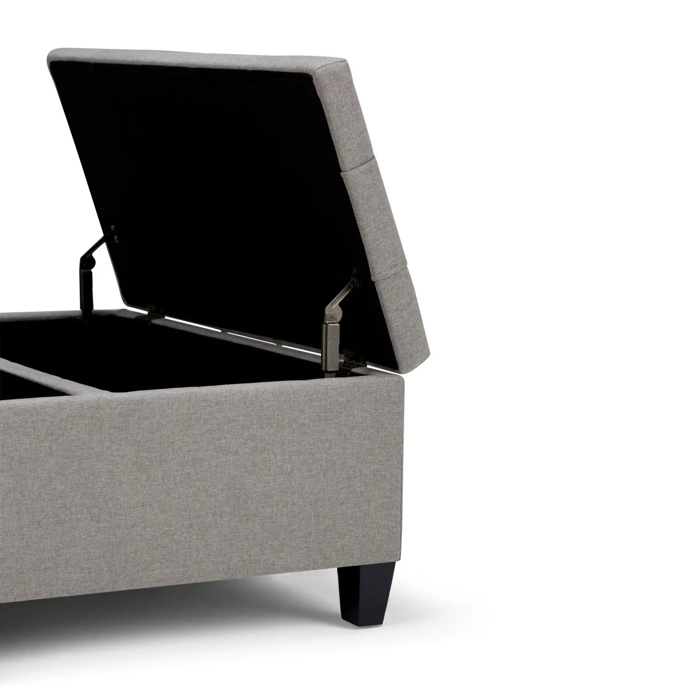 Harrison - Upholstered Coffee Table Storage Ottoman by HouseOfZazla