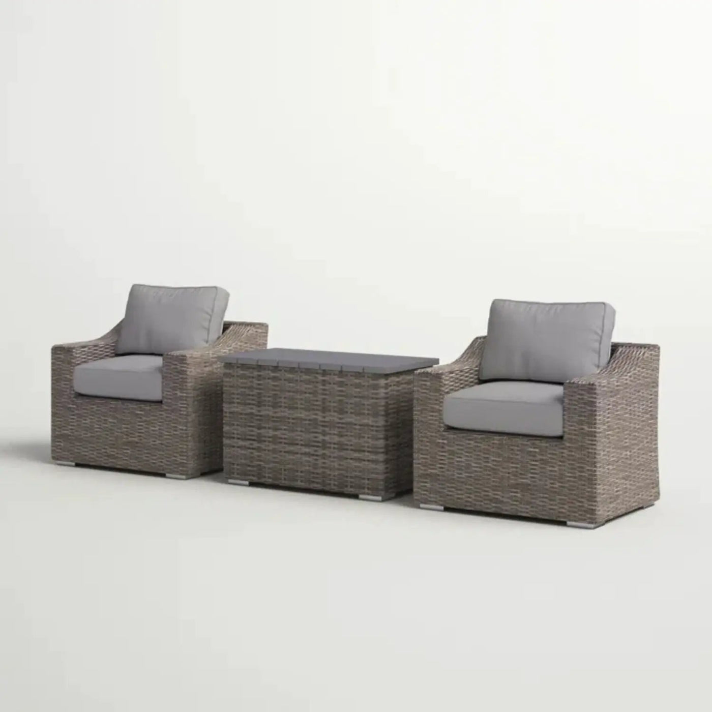 Stylish Sofa Seating Group With Cushions Perfect For Outdoor Gatherings by HouseOfZazla