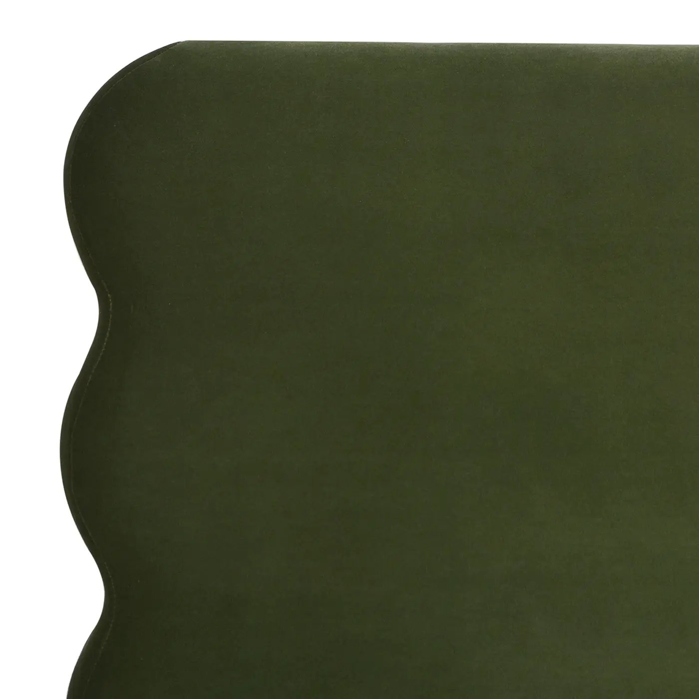 Stockholm - Modern Wavy Headboard Platform Bed by HouseOfZazla